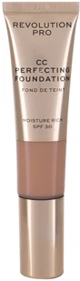 Makeup Revolution London London Revolution PRO CC Perfecting 26 ml Podkład F8 - Podkłady do twarzy - miniaturka - grafika 3