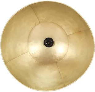 VidaXL Lampa wisząca, 25 W, kolor mosiądzu, okrągła, 48 cm, E27 320564 - Lampy sufitowe - miniaturka - grafika 7