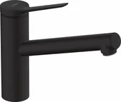 Baterie kuchenne - Hansgrohe 74802670 Zesis M33 150 1jet czarny matowy - miniaturka - grafika 1