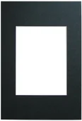 Ramki na zdjęcia - Walther PA070B Galerie Passepartout, fotolijst, 50 x 70, zwart PA070B - miniaturka - grafika 1