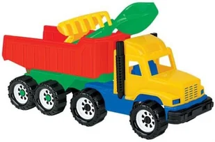 Zestaw wywrotka grabki łopatka 4192 - Zabawki do piasku - miniaturka - grafika 2