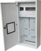 Inne akcesoria elektryczne - Alfako Alfako Rozdzielnica licznikowa metalowa na licznik elektroniczny 1 X TL 3F + 11 zabezpieczeń zamek okienko RAL 9003A-RZ12E A-RZ12E - miniaturka - grafika 1