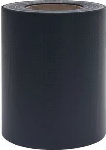 vidaxl Osłona na ogrodzenie ogrodowe, PVC, 35x0,19 m, ciemnoszara, mat! 147867 - Ogrodzenia - miniaturka - grafika 5