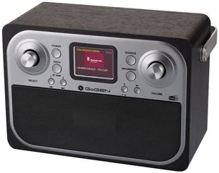 GoGEN DAB 700 BTCS  srebrno-brązowe - Radia - miniaturka - grafika 2