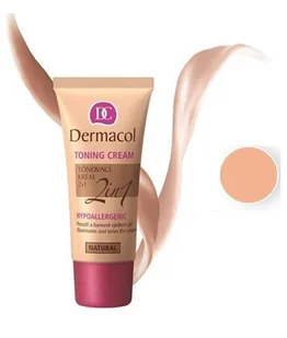 Dermacol TONING CREAM 2in1 - Krem nawilżający i podkład w jednym - NATURAL DERCKIWJE-WJE-04 - Kremy do twarzy - miniaturka - grafika 4