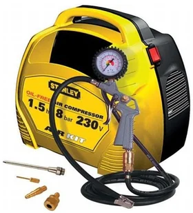 Stanley Kompresor/sprężarka bezolejowa STN595 1.5 CP 8 Barów (8215190STN595) - Sprężarki i kompresory - miniaturka - grafika 3