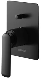 Kohlman Experience Black czarny mat QW210EB - Baterie wannowe i prysznicowe - miniaturka - grafika 2