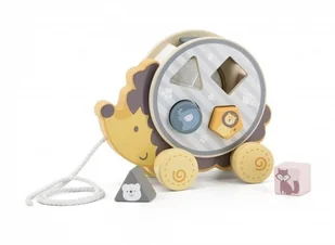 Viga 44025 PolarB Jeż Jerzy 2w1 sorter do ciagnięcia - Pchacze - miniaturka - grafika 2