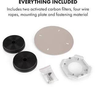 Klarstein CGCH6-Skyfall-Gold - Okapy kuchenne - miniaturka - grafika 9