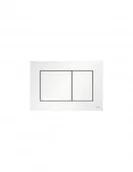 Przyciski spłukujące - TECE 9240417 TECEnow przycisk spłukujący do WC z tworzywa biały matowy - miniaturka - grafika 1