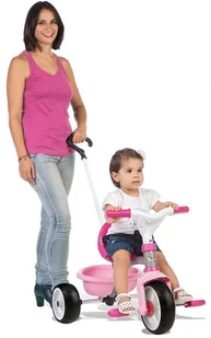 Smoby Be Move różowy - Rowerki trójkołowe - miniaturka - grafika 5