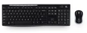 Zestawy myszka + klawiatura - Logitech MK270 RF Czarny (920-004524) - miniaturka - grafika 1