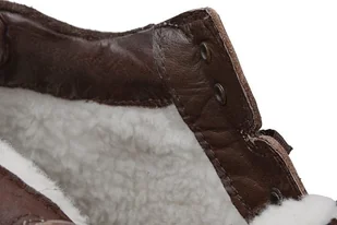 Bugatti Trzewiki Ginger G2640-8 635 MittelBraun Brązowe TEX trekking 26370 - Buty zimowe męskie - miniaturka - grafika 5