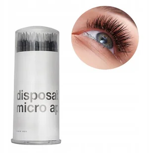 Pędzelki Mikro Aplikatory Premium Małe 100SZT - Sztuczne rzęsy i akcesoria - miniaturka - grafika 4