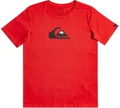 Koszulki dla chłopców - Quiksilver t-shirt YOUTH COMP LOGO TEE American Red RPY0 - miniaturka - grafika 1