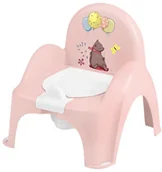 Nocniki - Tega Baby Baby Baby, Nocnik/Krzesełko z pozytywką, Leśna opowieść, Jasnoróżowy - miniaturka - grafika 1