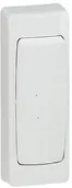 Wyłączniki światła i elektryczne - Legrand LEG97601 wyłącznik/przełącznik natynkowy, wąski, biały LEG97601 - miniaturka - grafika 1