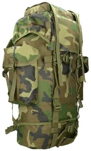 MFH Plecak Taktyczny Wojskowy BW 65L Woodland 30253T - Plecaki - miniaturka - grafika 2