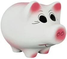 Max-land SKARBONKA ŚWINKA DEKORACYJNA CERAMICZNA XL ŚWINKA - XL NIEBIESKA - Skarbonki - miniaturka - grafika 3