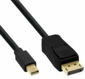 Kable komputerowe i do monitorów - InLine Mini DisplayPort to DisplayPort Cable czarny 0,5 m, 17136s 17136S - miniaturka - grafika 1
