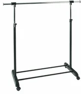 Wieszaki i stojaki - Haku-Möbel Haku meble 44530 szafa roll 95/145 X 44 X 95/170 cm, chromowana/czarna 44530 - miniaturka - grafika 1