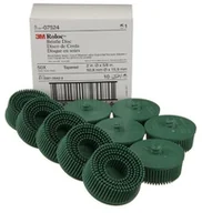 Akcesoria do elektronarzędzi - 3M 3 m ROLOC tarczami sizalowymi Disc 50 MM  zielony/żółty/biały  różne/barw oraz eliminująca ziarnistość 7524 - miniaturka - grafika 1