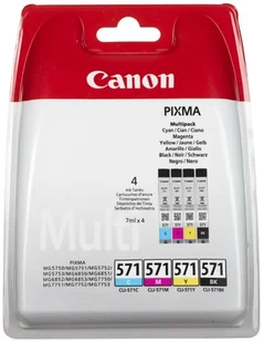 Canon CLI-571CMYK - Tusze oryginalne - miniaturka - grafika 3