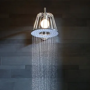 Hansgrohe Głowica prysznicowa LampShower Nendo 26031000 - Deszczownice - miniaturka - grafika 2