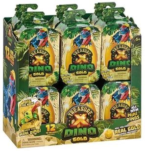Cobi Figurki TreasureX Dino Gold mini Dino MO-41637;41638 - Figurki dla dzieci - miniaturka - grafika 2