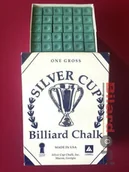 Stoły bilardowe i akcesoria - Kreda bilardowa SILVER CUP (12 SZT.) HIT ! 3287-55 - miniaturka - grafika 1
