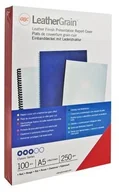 Koszulki na dokumenty - GBC LeatherGrain pokrowiec CN040030 - miniaturka - grafika 1