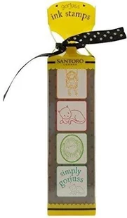 Zestaw stempli z tuszem, Ruby Yellow - Akcesoria kreślarskie - miniaturka - grafika 2