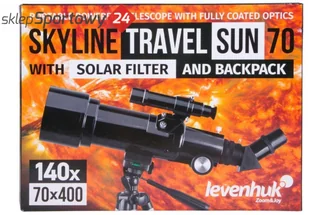 Levenhuk SKYLINE TRAVEL SUN 70 (72481) - Teleskopy - miniaturka - grafika 4