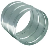 Kominy i akcesoria - Spiroflex Złączka OCYNKOWANA 100MM - miniaturka - grafika 1