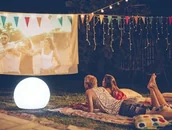 Lampy ogrodowe - Solar New Garden Lampa ogrodowa BULY 30 biała KH.12504 - miniaturka - grafika 1