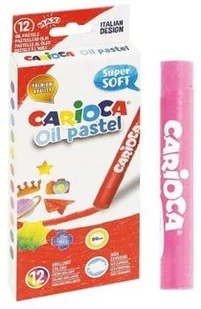 Carioca Pastele olejne 12 kolorów CARIOCA - Artykuły biurowe - miniaturka - grafika 3