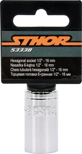 Sthor NASADKA 6-KĄTNA 1/2 16MM 53338 - Klucze i nasadki - miniaturka - grafika 2