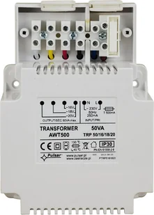 Pulsar Transformator AWT500 TRP50VA/16V/18V/20V AWT500 - Zasilacze i transformatory - miniaturka - grafika 2