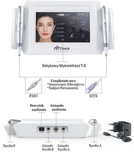 ARTMEX Artmex V8 Urządzenie do Makijażu Permanentego i Mezoterapii Mikroigłowej Gwarancja 24M - Pozostałe urządzenia kosmetyczne - miniaturka - grafika 4