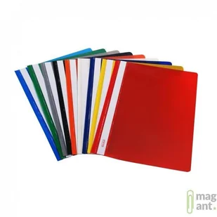 Skoroszyt A4 twardy pomarańczowy - Szkolne artykuły papiernicze - miniaturka - grafika 2