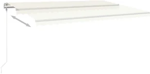 VidaXL Lumarko Automatycznie zwijana markiza, LED i czujnik wiatru, 500x350 cm 3069032 VidaXL - Markizy - miniaturka - grafika 12