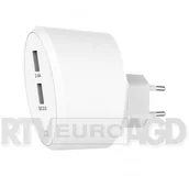 Ładowarki do telefonów - Xqisit Travel Charger Dual USB+Qualcomm QC 3.0 EU biały 31540 - miniaturka - grafika 1