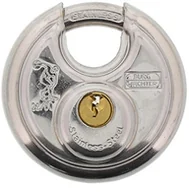 Kłódki - Burg Wächter Burg-Wächter 28501 " Diskus 22 Ni 60 SB "blokady i śruby, ze stali nierdzewnej - miniaturka - grafika 1