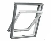 Okna - Roofart Okno dachowe obrotowe 3-szybowe RoofART PCV Thermo XCT - miniaturka - grafika 1