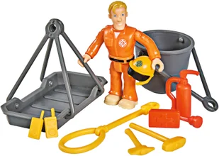 Simba Strażak Sam pomarańczowy Helikopter Wallaby 9251002 - Samoloty i helikoptery - miniaturka - grafika 11