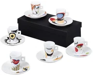 Inne naczynia kuchenne - Zeller Porcelanowy zestaw do espresso ZELLER, 12 elementów - miniaturka - grafika 1
