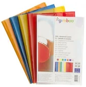 Szkolne artykuły papiernicze - GIMBOO Okładka na zeszyt krystaliczna, A4, 150mikr., mix kolorów 2286BTS14PL-99 - miniaturka - grafika 1