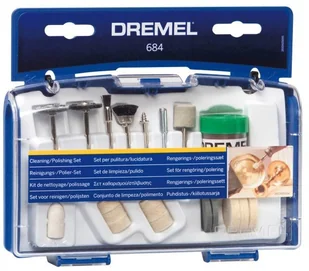 Dremel Zestaw do polerowania i czyszczenia 684 20 szt. (26150684JA) - Materiały ścierne - miniaturka - grafika 4