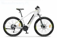 Rowery elektryczne - Ecobike SX3 2021 biały / zielony 27,5 cala - miniaturka - grafika 1