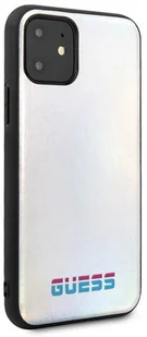 Guess Iridescent Etui iPhone 11 Silver 10_15108 - Etui i futerały do telefonów - miniaturka - grafika 6